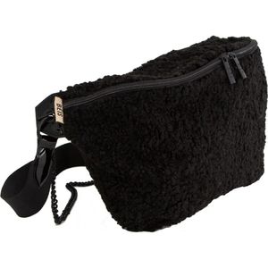 Beis Faux Shearling Belt Bag